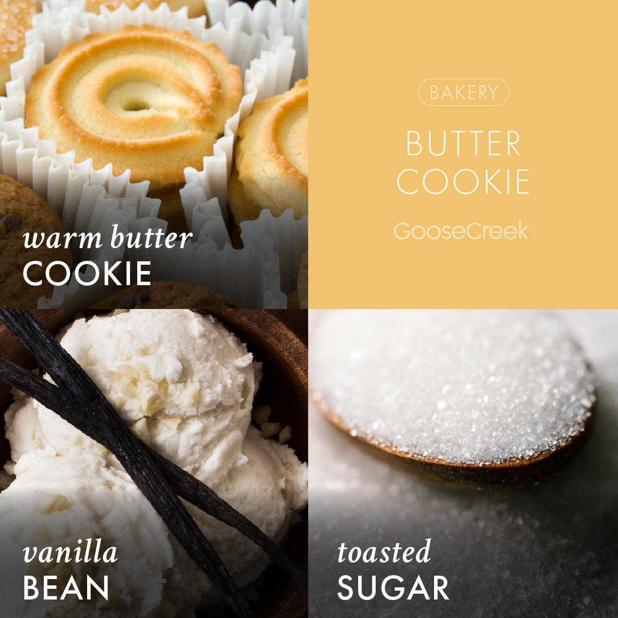 Butter Cookie 3-Wick Candle - Image 2