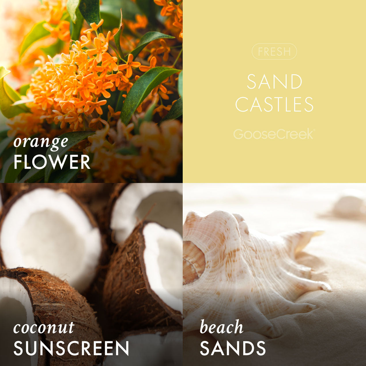 Sand Castles 7oz Single Wick Candle - Image 2