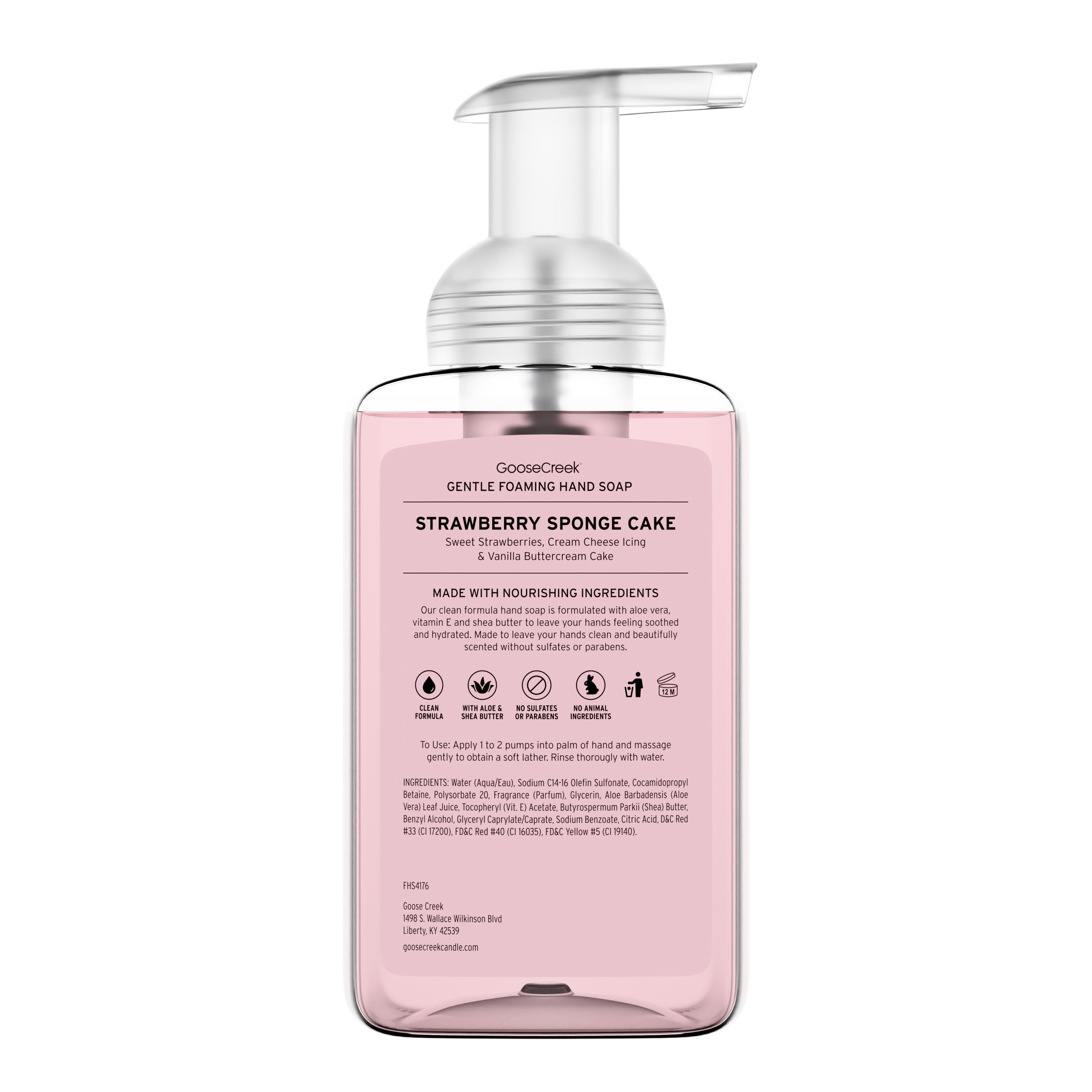 Strawberry Sponge Cake Foaming Hand Soap - Image 3